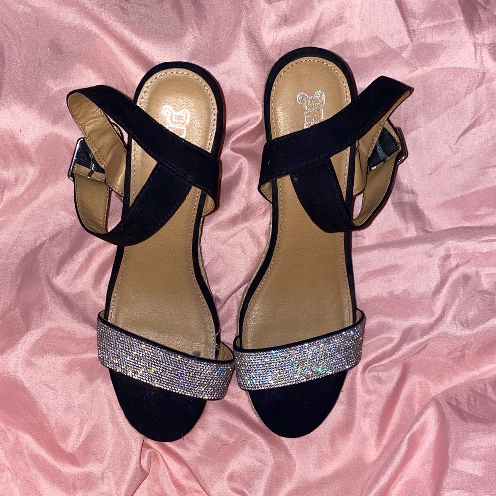 Rhinestone wedges